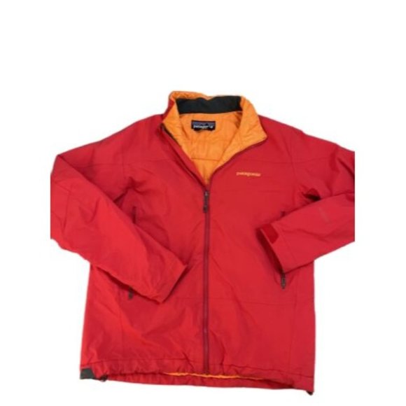 Patagonia Red Orange Solar Wind Jacket 